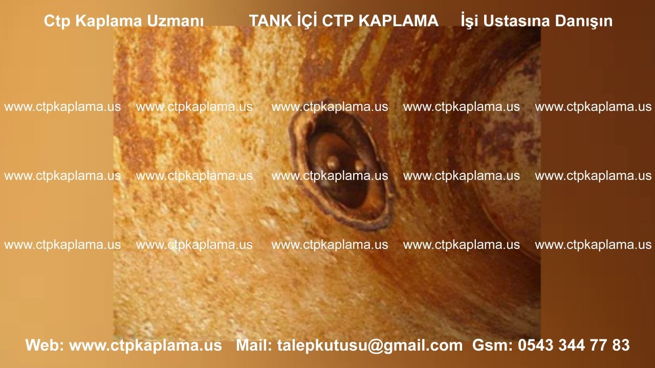 Kimyasal Tanklara Ctp Kaplama Polyester İzolasyon Yapmak