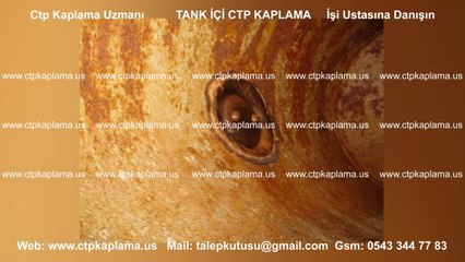 Kimyasal Tanklara Ctp Kaplama Polyester İzolasyon Yapmak
