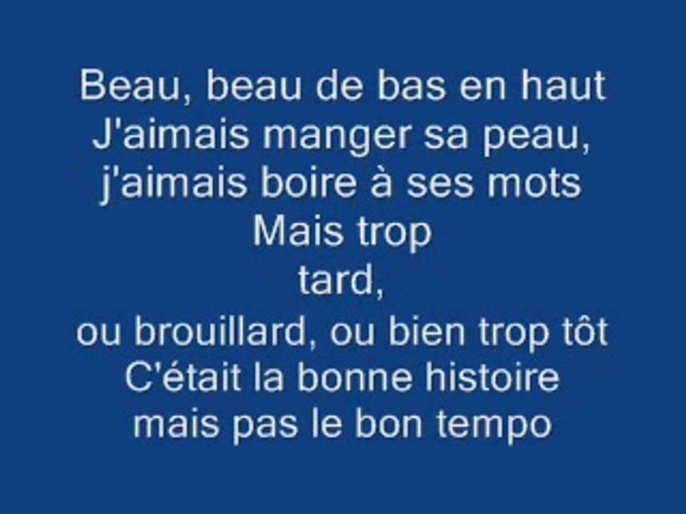 Céline Dion - Dans un autre monde (Lyrics / Paroles)