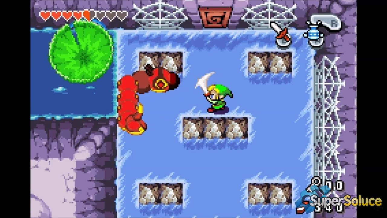 Zelda Minish Cap : Temple de l'Eau