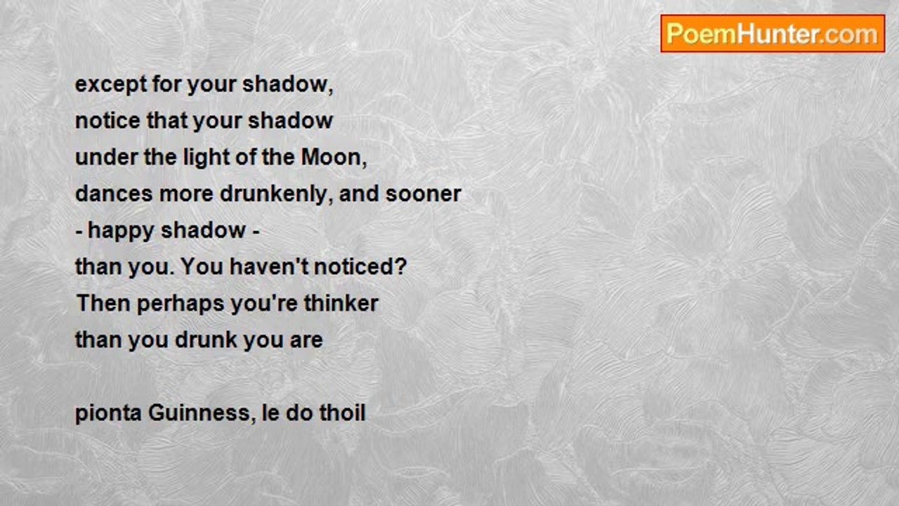 Michael Shepherd - ! 0253 To Li Po on Saint Patrick's Day