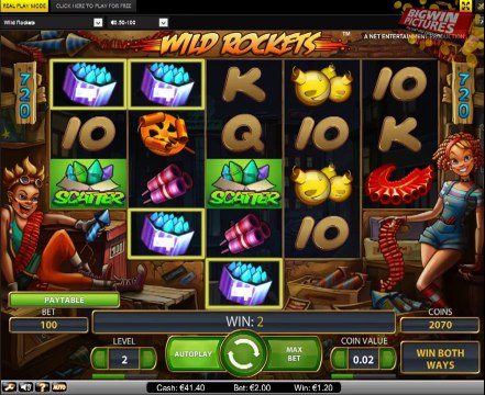 December 9th Slot Quest - Wild Rockets (NetEnt)