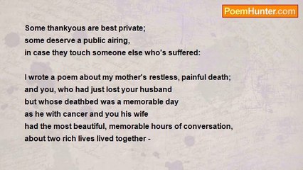 Michael Shepherd - ! A thankyou to Margaret