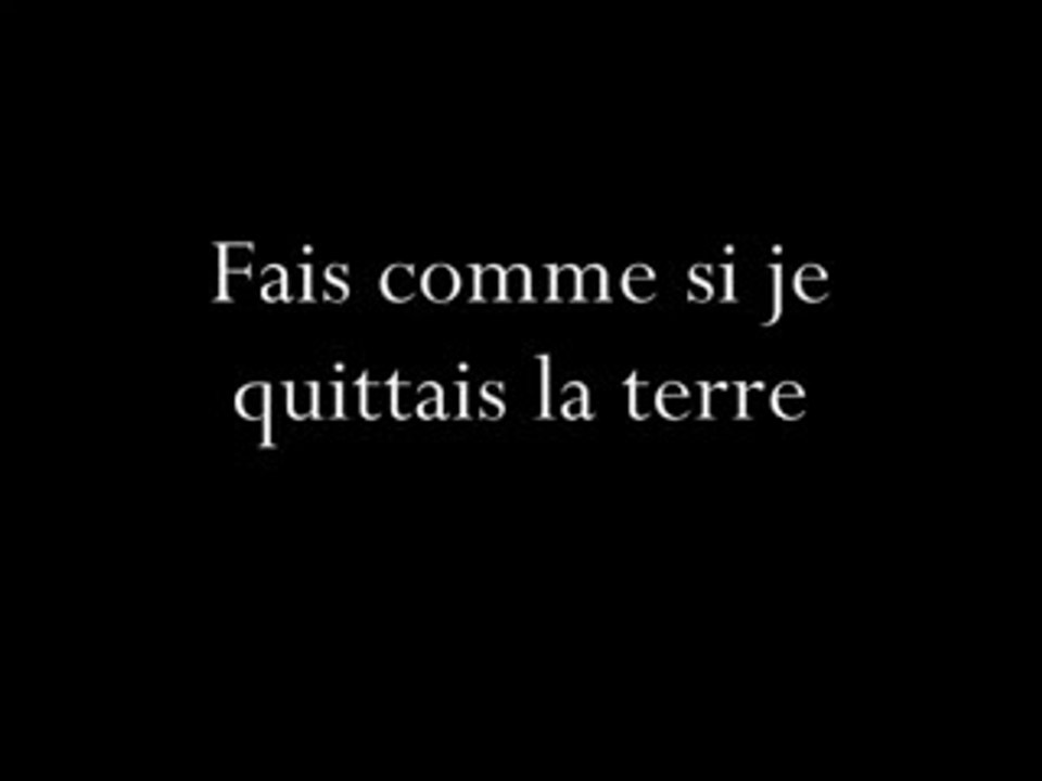 Garou & Céline Dion - Sous Le vent (Lyrics / Paroles)