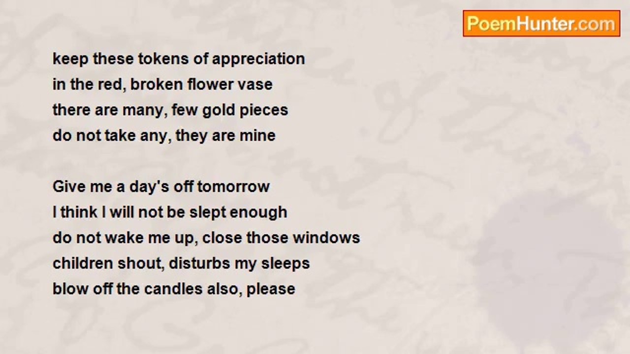 Raj Thampi - Shall I sleep now?