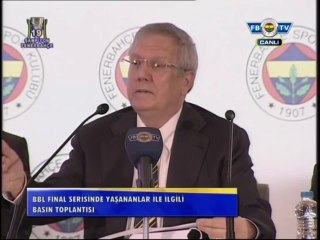 Aziz Yıldırım ve Mahmut Uslu'nun Basın Toplantısı 12/06/2014