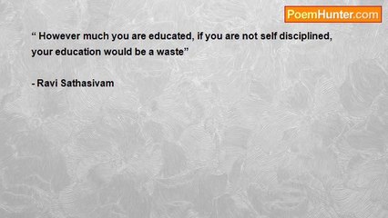 Ravi Sathasivam - proverb...