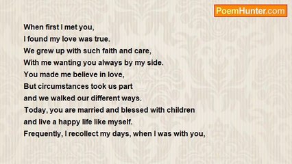 Ravi Sathasivam - Hidden love................