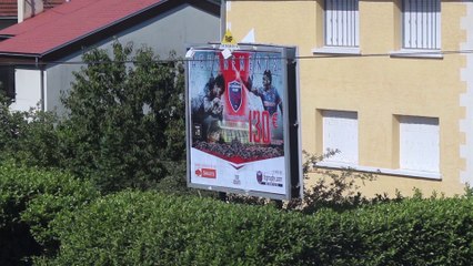 La campagne d'abonnement du FCG s'affiche dans Grenoble