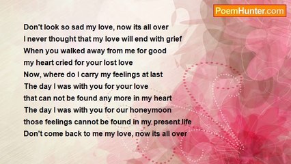 Ravi Sathasivam - Now, its all over...