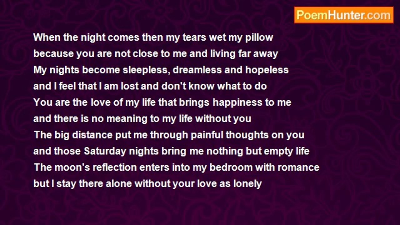 Ravi Sathasivam - When the night comes......