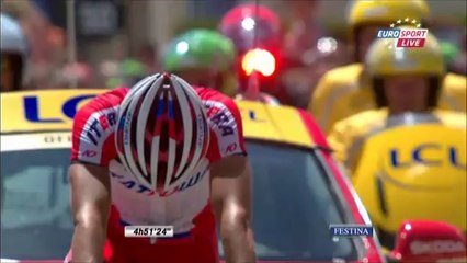 Critérium du Dauphiné: 5. etabın son anları