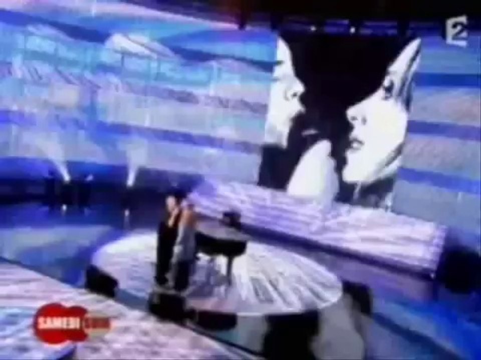 Lara Fabian & Pascal Obispo - Seras-tu là ? (Lyrics / Paroles)