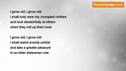 David Keig - I Grow Old