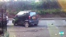 Worst drivers trying to park their cars : Epic Parking Fail Compilation