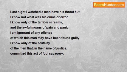 Derek R. Audette - The Execution of an Ambiguous Enemy