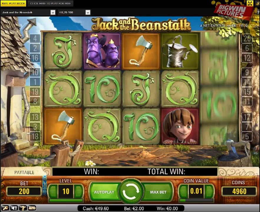 December 11th Slot Quest - Jack And The Beanstalk (NetEnt)