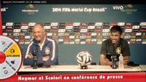 Neymar et Scolari à l'aise en conférence, l'affaire Lizarazu-Evra... En route vers le Mondial !