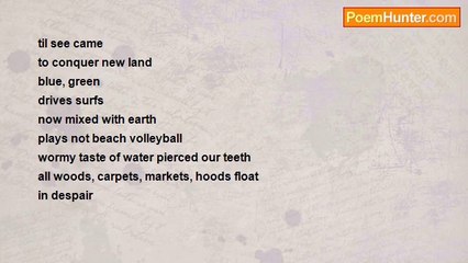 Michael Witkowski - Brief Tsunami Hymn-Elegy