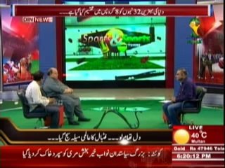 Sports & Sports with Amir Sohail (Football Ka Aalmi Mela Saj Gaya) 12 June 2014 Part-1