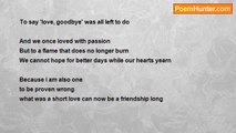 Old Teenage Poems - A friendship long