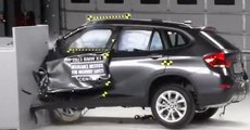 BMW X1 çarpışma testi