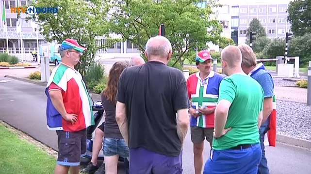 Tentenkamp om gegevens NAM los te peuteren - RTV Noord