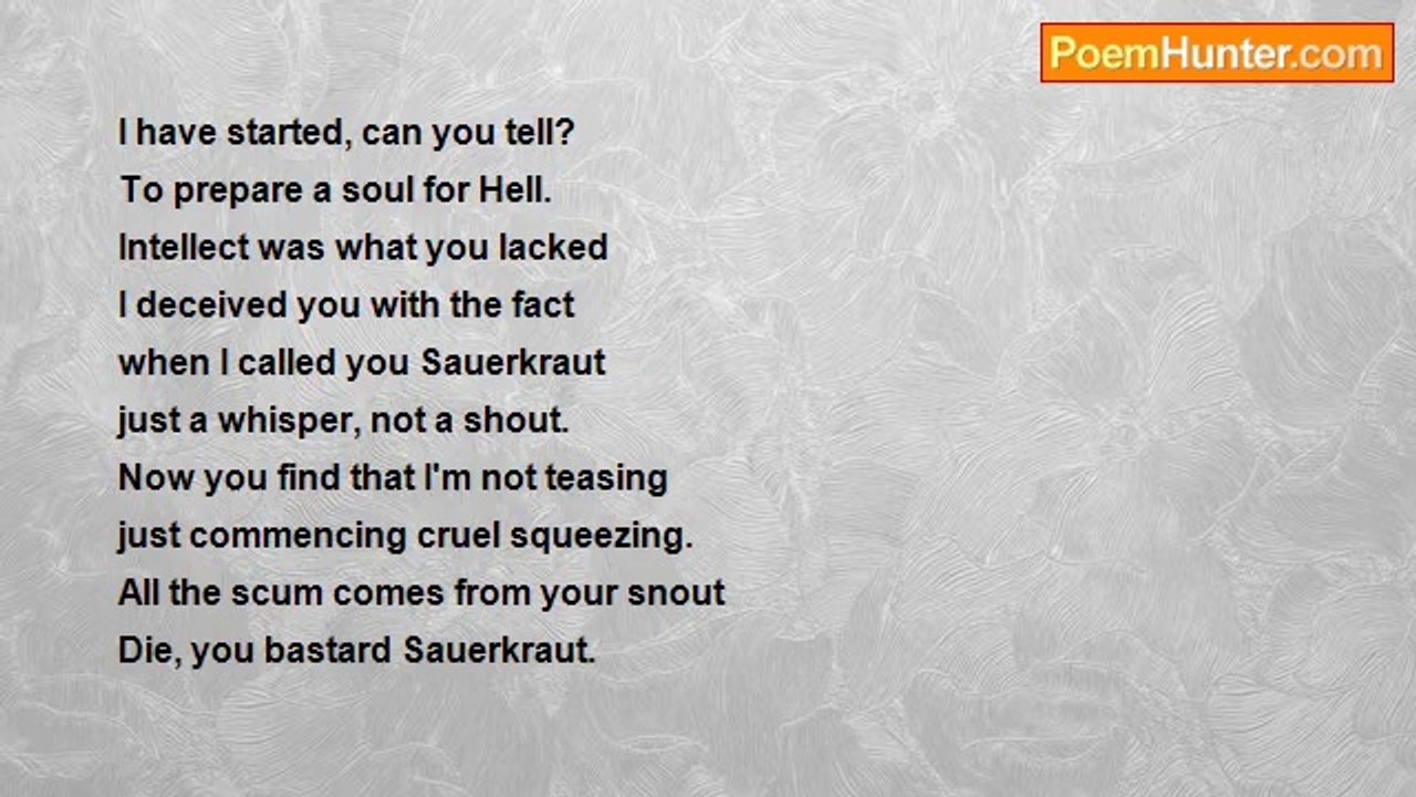 Herbert Nehrlich - The Stalking Sauerkraut