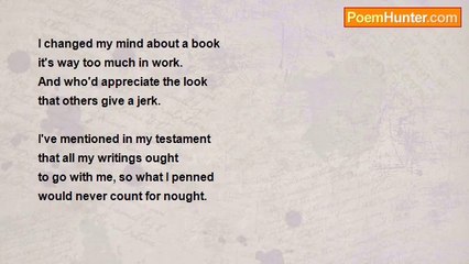 Herbert Nehrlich - My Poetry Book