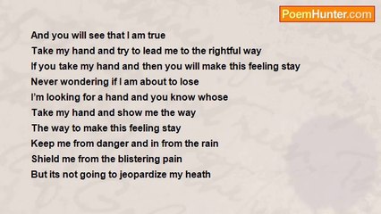 Michelle Guza - Take my hand...