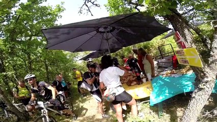 vtt var Cro'rois Team a la Trans-piades 2014