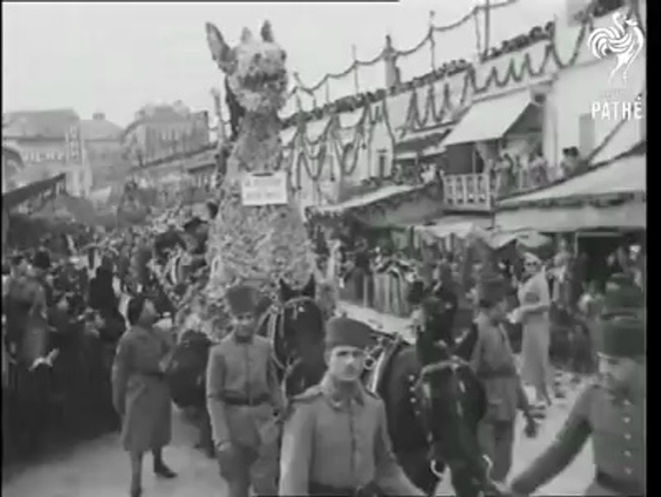 Bataille de fleurs 1934