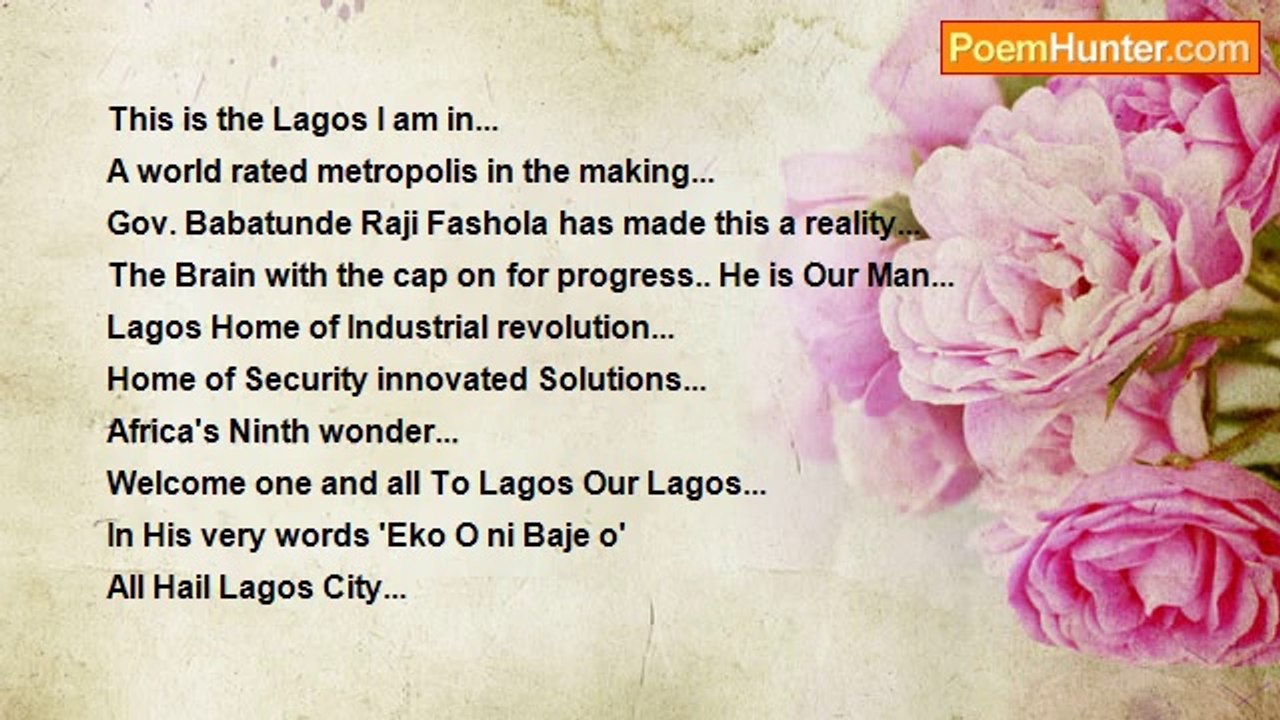 Idong Akpan - Welcome to Lagos Our Lagos! ! !