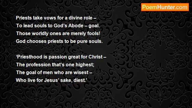 Dr John Celes - Catholic Priesthood and ‘Year of the Priests’