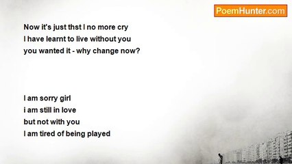 Anjesh shekhar - Why are you back now?