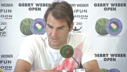 Halle: Federer: "Nicht auf der Tour, um nur mitzuspielen"