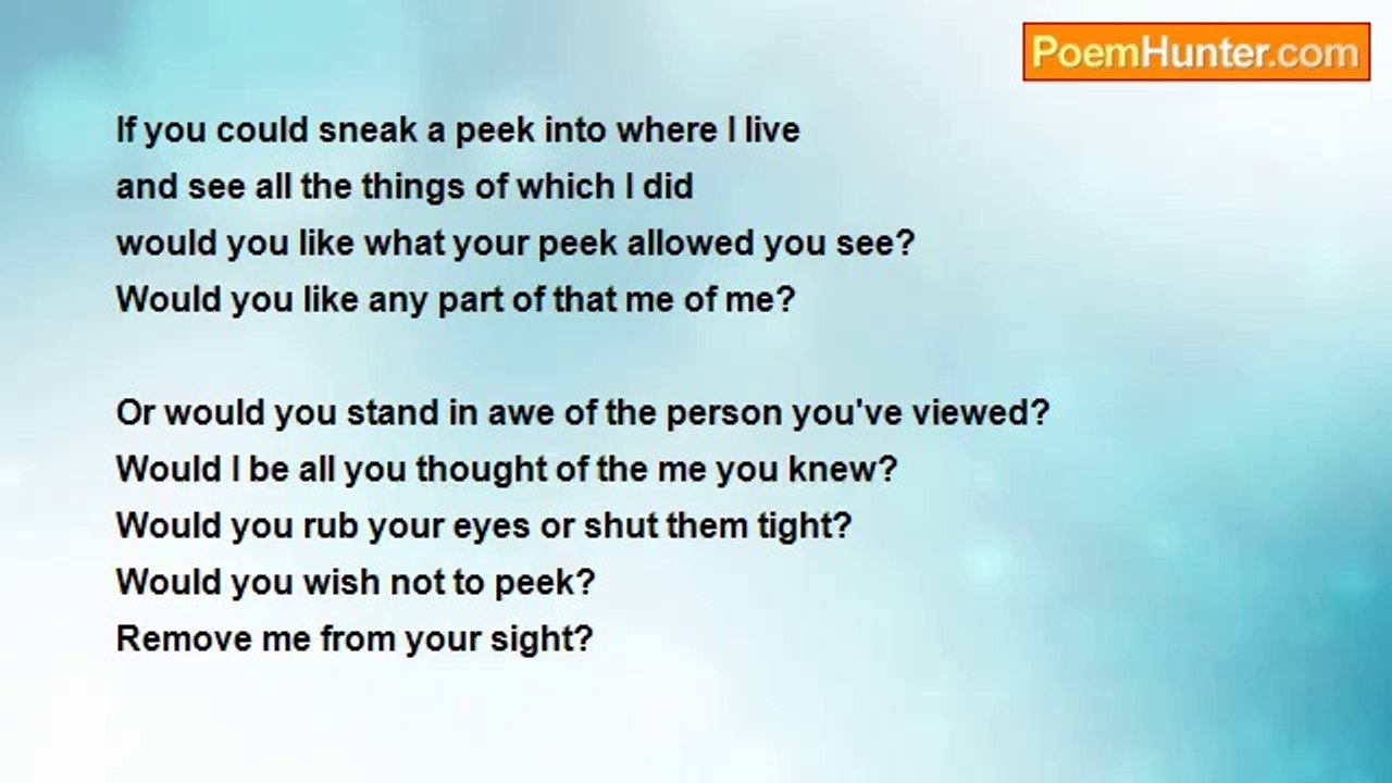 Linda Winchell - 'Sneak A Peek'