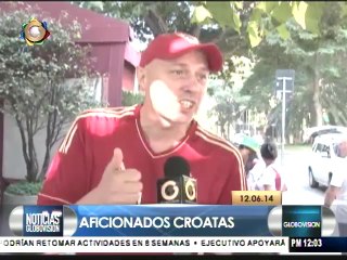 Entusiasmo y expectativa a minutos del inicio del Mundial Brasil 2014