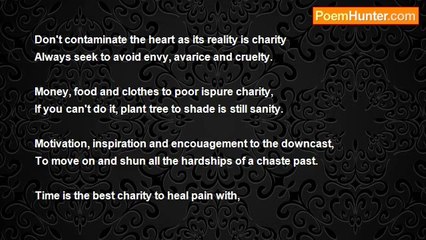 Perveiz Ali - Charity