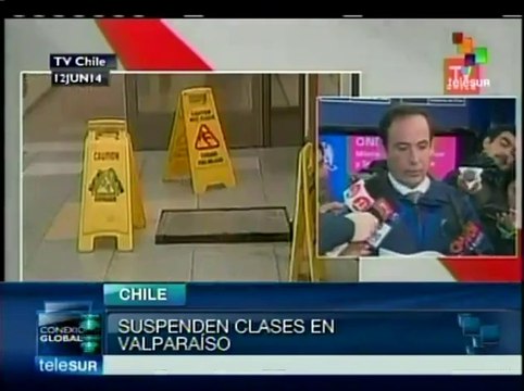Intensas lluvias dejan mil 600 damnificados en Chile