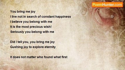 Betty Making it to Smooth Waters Blue - You Bring Me Joy