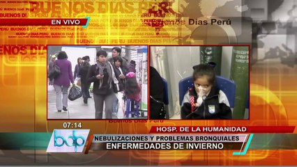 Especialista brinda recomendaciones para evitar enfermedades por frío