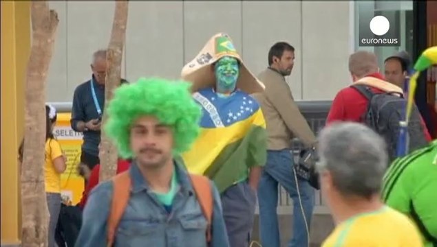 Fans ready for start of World Cup 2014