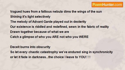 Mikel Calcagno - THE  NECESSITY OF OUR EXISTENCE