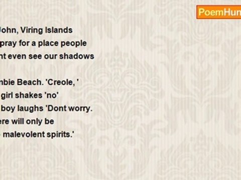 john tiong chunghoo - Travel Haiku - St John, Virgin Islands