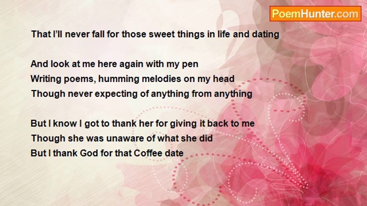 Mark Anthony Mendoza - A Coffee Date
