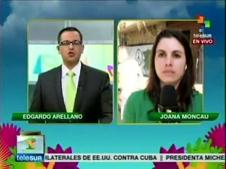 Fiesta en la inauguración del mundial de futbol Brasil 2014