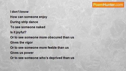 Tara Chettur - Strip dance