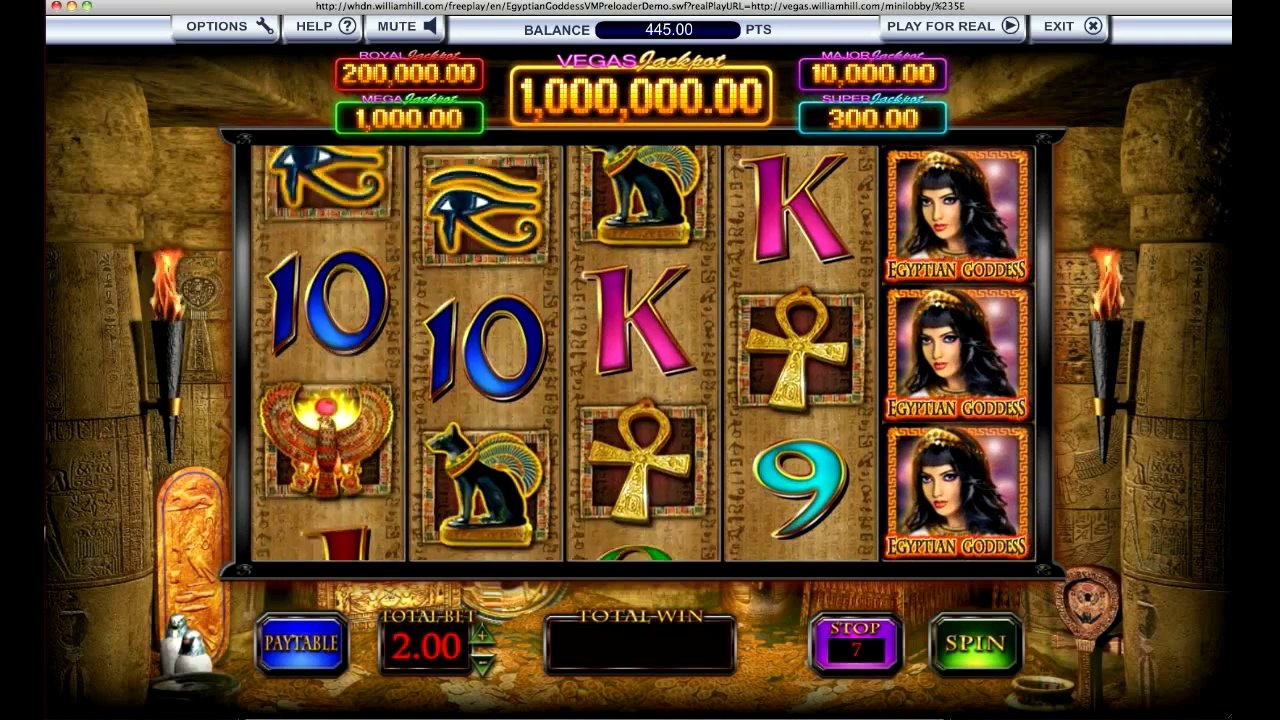Egyptian Goddess Online Slot