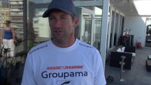 Normandy Sailing Week, 12 juin 2014 : interview de Tanguy Cariou